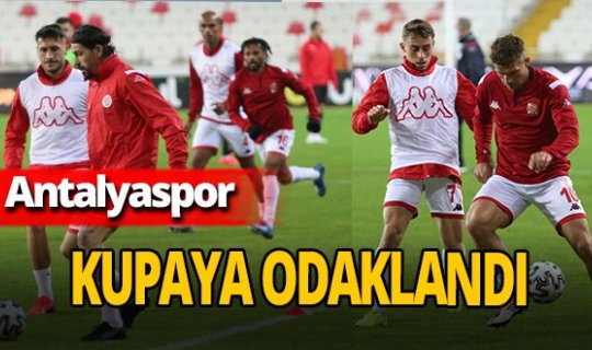 Antalyaspor'da hedef kupada bir üst tur