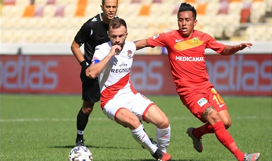 Antalyaspor'un yenilmezlik serisi son buldu