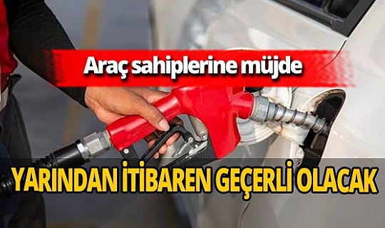 Araç sahipleri dikkat! Benzine indirim bekleniyor