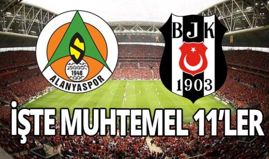 Aytemiz Alanyaspor, Beşiktaş maçı saat kaçta, hangi kanalda yayınlanacak?