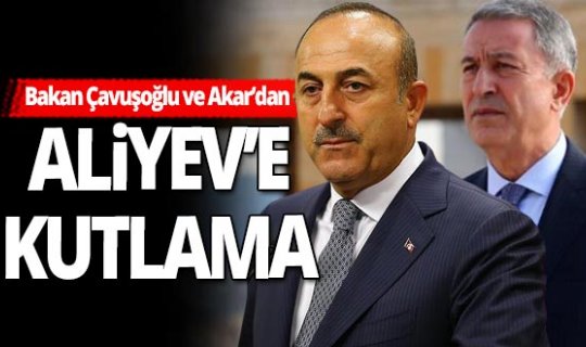 Bakan Mevlüt Çavuşoğlu ve Hulusi Akar Azerbaycan'a gitti