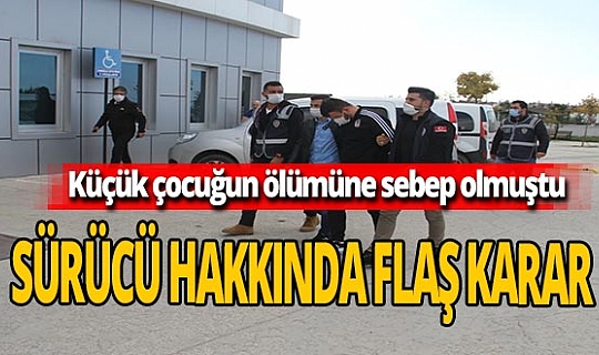 Beyşehir'de bisikletli çocuğun ölümüne sebep olmuştu! O sürücü tutuklandı