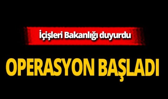 Bitlis'te 'Yıldırım-15 Mutki-Sarpkaya' operasyonu başlatıldı