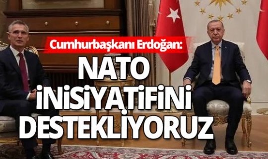 Cumhurbaşkanı Erdoğan - NATO Genel Sekreteri arasında kritik görüşme