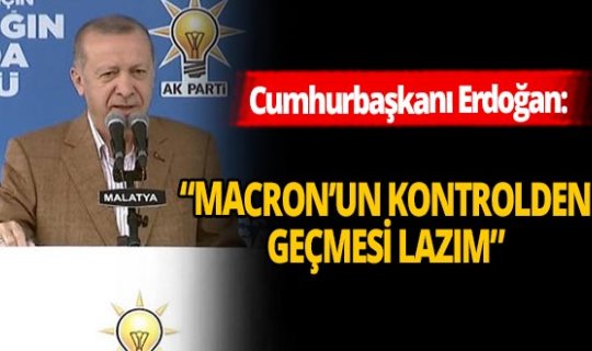 Cumhurbaşkanı Erdoğan: 