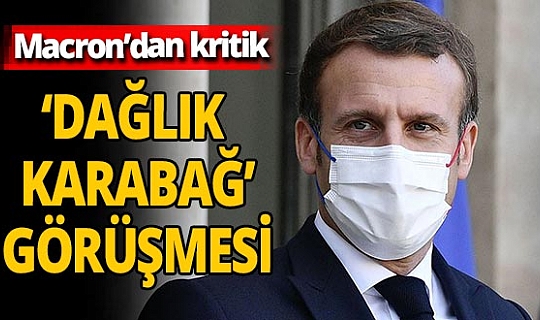 Fransa Cumhurbaşkanı Emmanuel Macron, İlham Aliyev ve Nikol Paşinyan ile görüştü