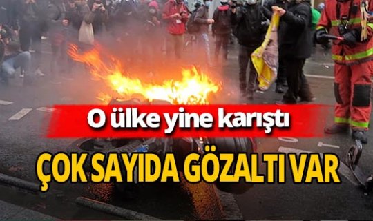 Fransa'da Küresel Güvenlik Yasası’na karşı protesto! 50 kişi gözaltına alındı