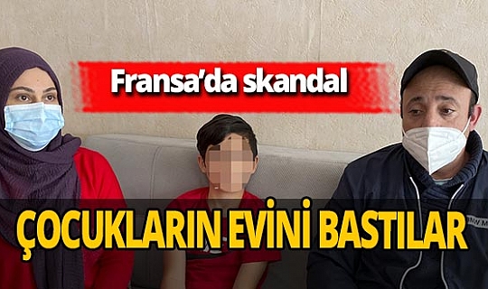 Fransa'da polisin terörist muamelesi yaptığı çocuklar ve aileleri isyan etti