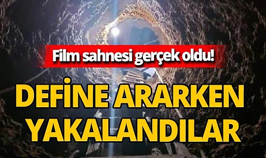 Gümüşhane'de evin altında 12 metre tünel kazıp define ararken yakalandılar