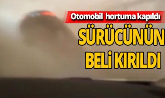 Hatay'da fabrikanın önünde çıkan hortum faciaya neden oluyordu