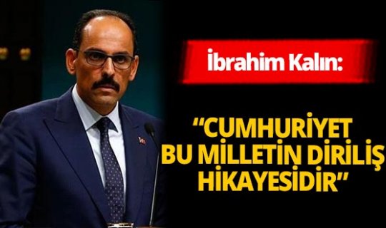 İbrahim Kalın: 