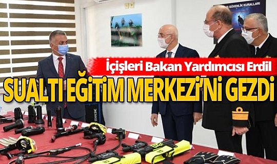 İçişleri Bakan Yardımcısı Prof. Dr. Tayyip Sabri Erdil, Antalya'ya geldi