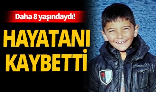 Isparta'da evde kalp krizi geçiren 8 yaşındaki Mahmut, kurtarılamadı