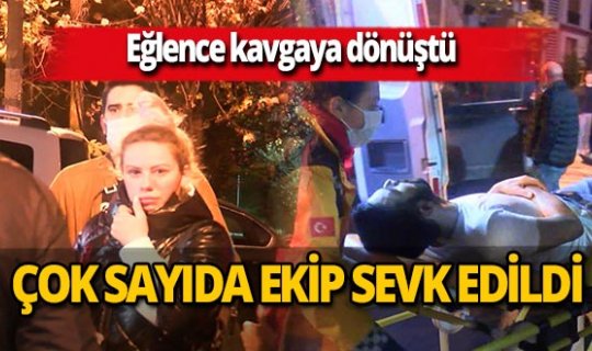 İstanbul'da evde eğlenen grup arasında kavga çıktı! Selçuk Durna yaralandı