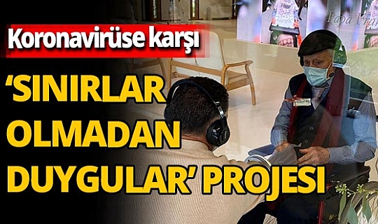 İtalya'da koronavirüse karşı ‘sarılma odası’