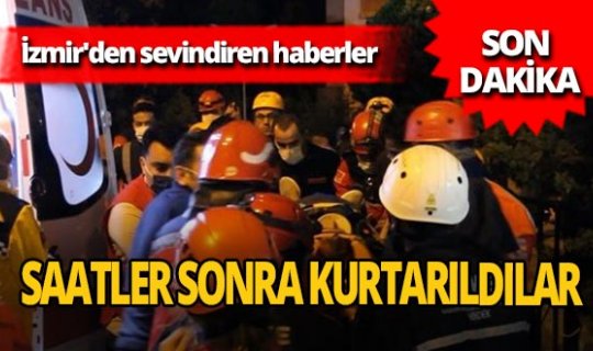 İzmir'den sevindiren haber! Gülçin Aykut 16 saat sonra kurtarıldı