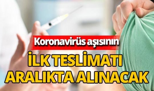 Kanada Pfizer-BioNTech Covid-19 aşısının ilk teslimatını Aralık’ta alacak