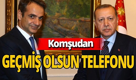 Kiriakos Miçotakis'ten Recep Tayyip Erdoğan'a  geçmiş olsun telefonu