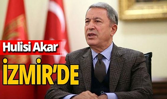 Milli Savunma Bakanı Akar ve TSK komuta kademesi İzmir'de