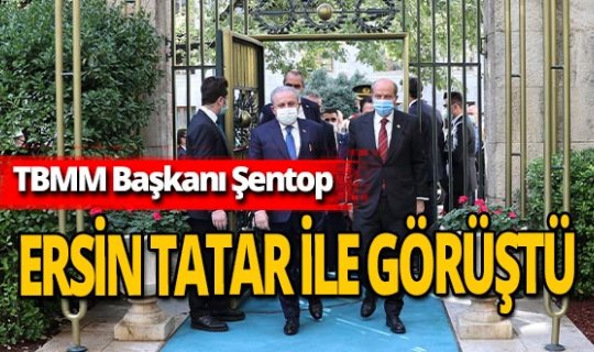 Mustafa Şentop ile Ersin Tatar 'işbirliği' görüşmesi yaptı