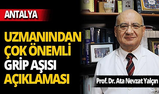 Prof. Dr. Ata Nevzat Yalçın: