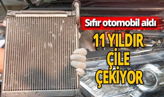 'Sıfır otomobil' hayalini gerçekleştirdi ama 11 yıldır yüzü gülmedi