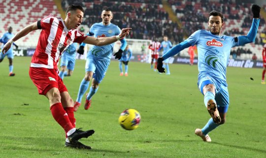 Sivasspor ile Çaykur Rizespor'un 17. randevusu