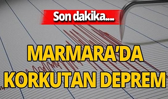 Son dakika! Balıkesir'de korkutan deprem