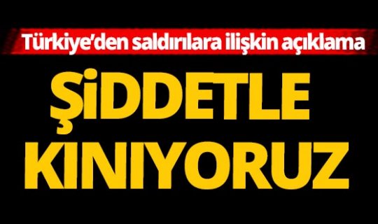 Son Dakika: Dışişleri Bakanlığı'ndan Fransa'daki saldırılara ilişkin açıklama!