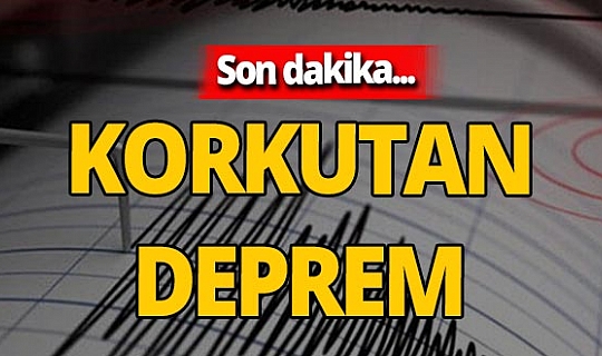 Son dakika! Hatay'da korkutan deprem