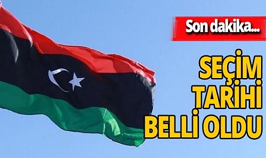 Son dakika... Libya'da seçimlerin tarihi belli oldu