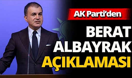 Son dakika! Ömer Çelik'ten Berat Albayrak'ın istifa paylaşımı hakkında flaş açıklama