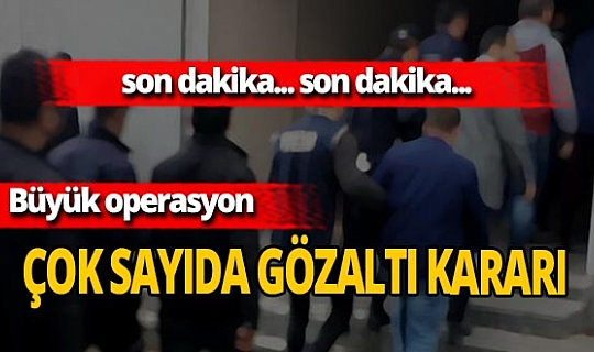 Son dakika...Ankara'da FETÖ operasyonu! 22 şüpheli hakkında gözaltı kararı verildi