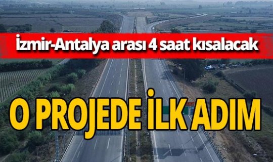 Son dakika...Aydın-Denizli Otoyolu için temel atma töreni düzenlendi