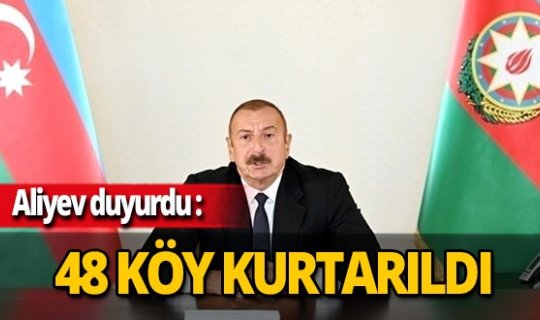 Son dakika...Azerbaycan Cumhurbaşkanı İlham Aliyev: