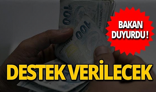 Tarım ve Orman Bakanı Bekir Pakdemirli duyurdu! Destek verilecek