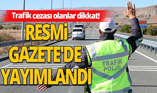 Trafik cezası olanlar dikkat! Yüzde 25 indirim yapılacak
