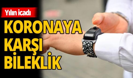 Türkiye'de ilk ! Koronaya karşı bileklik dağıtıldı