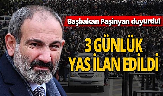 Ülke karıştı! 3 günlük yas ilan edildi