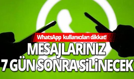 WhatsApp kullanıcıları dikkat! Bu haberi mutlaka okuyun!