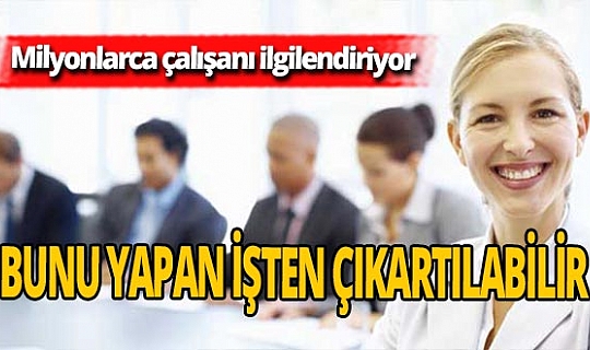 Yargıtay'dan milyonlarca işçiyi ilgilendiren emsal karar!