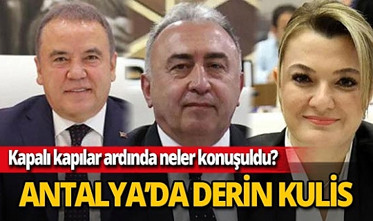 Yavuz Donat, Muhittin Böcek'in tedavi sürecinde Antalya siyasetinde yaşananları yazdı