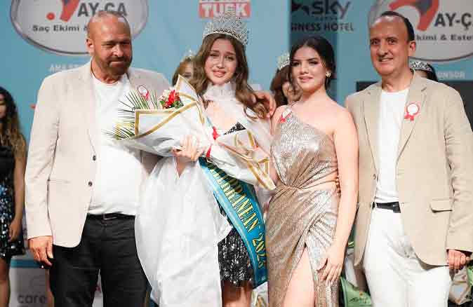 22. Miss Mediterranean Güzellik Yarışması'nın finalisti İlsu Demirci oldu